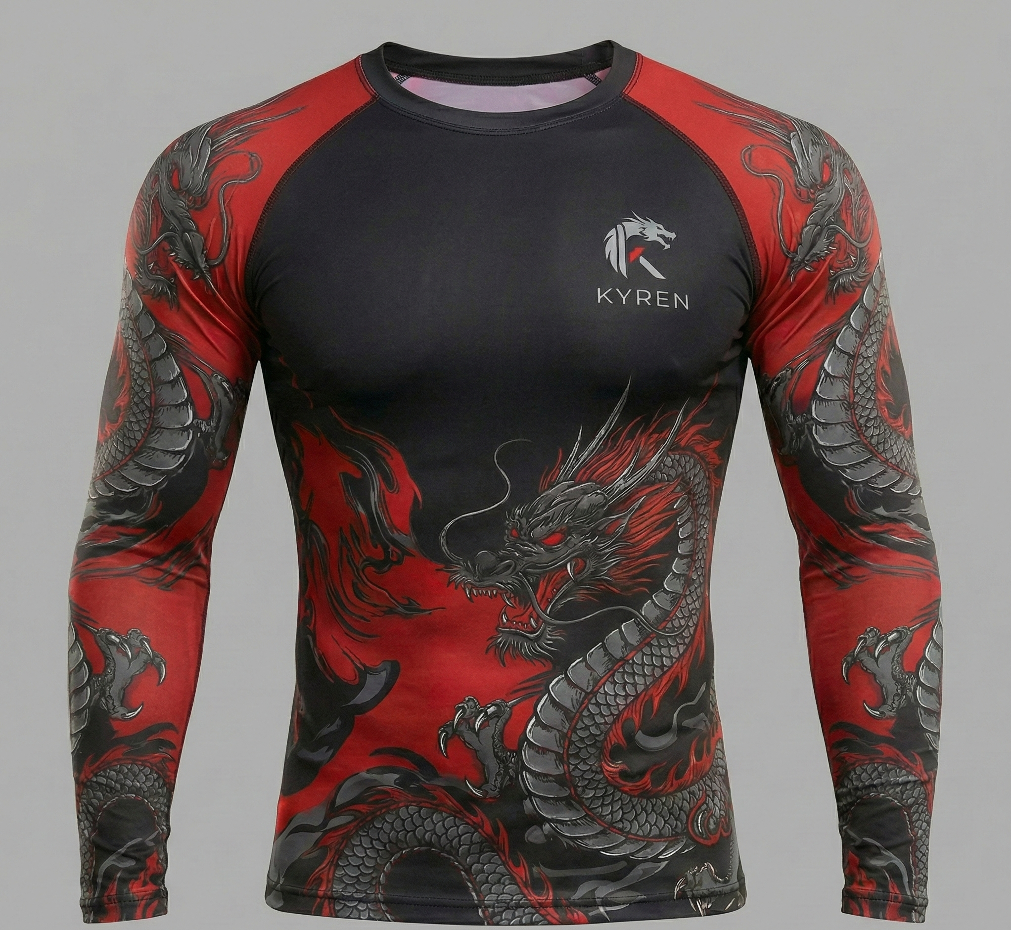 RASHGUARD DRAGÃO VERMELHO